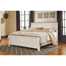 Signature Design by Ashley Willowton B267B38 6 pc King Panel Bedroom Set IMAGE 2