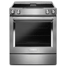 KitchenAid 30-inch Slide-In Electric Range KSEG950ESS IMAGE 1