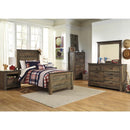 Signature Design by Ashley Trinell B446-53 Twin Panel Headboard IMAGE 3