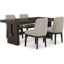 Signature Design by Ashley Burkhaus D984 5 pc Dining Set IMAGE 1
