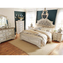 Signature Design by Ashley Realyn B743B49 7 pc Queen Panel Bedroom Set IMAGE 2