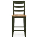 Signature Design by Ashley Gesthaven D401D3 3 pc Counter Height Dining Set IMAGE 3
