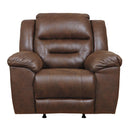  Signature Design by Ashley Stoneland Power Rocker Leather Look Recliner 3990498 IMAGE 1