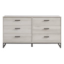 Signature Design by Ashley Socalle 6-Drawer Dresser EB1864-231 IMAGE 3
