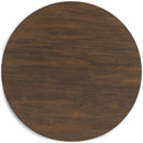 Signature Design by Ashley Round Lyncott Dining Table with Pedestal Base D615-15 IMAGE 3