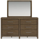 Signature Design by Ashley Cabalynn 6-Drawer Dresser with Mirror B974-31/B974-36 IMAGE 3