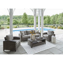 Signature Design by Ashley Oasis Court P335-081 Sofa/Chairs/Table Set IMAGE 8