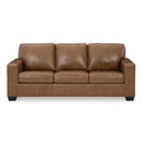 Signature Design by Ashley Bolsena Stationary Leather Match Sofa 5560338C IMAGE 2