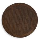 Signature Design by Ashley Round Valebeck Counter Height Dining Table with Pedestal Base D546-23B/D546-23T IMAGE 3