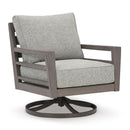 Signature Design by Ashley Hillside Barn P564-821 Swivel Lounge with Cushion IMAGE 1