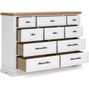 Benchcraft Ashbryn 10-Drawer Dresser B844-31 IMAGE 2