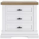 Benchcraft Ashbryn B844-93 Three Drawer Night Stand IMAGE 3