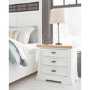 Benchcraft Ashbryn B844-93 Three Drawer Night Stand IMAGE 7