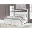 Benchcraft Ashbryn Queen Panel Bed with Storage B844-57/B844-54S/B844-97 IMAGE 6