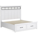 Benchcraft Ashbryn King Panel Bed with Storage B844-58/B844-56S/B844-97 IMAGE 5