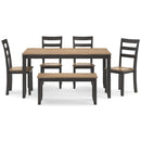 Signature Design by Ashley Gesthaven 6 pc Dinette D396-325 IMAGE 2
