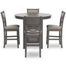 Signature Design by Ashley Wrenning 5 pc Counter Height Dinette D425-223 IMAGE 2
