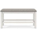 Signature Design by Ashley Robbinsdale Counter Height Bench D642-09 IMAGE 2