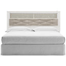  Signature Design by Ashley Altyra B2640-69 King Upholstered Panel Bookcase Headboard IMAGE 3
