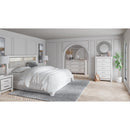  Signature Design by Ashley Altyra B2640-69 King Upholstered Panel Bookcase Headboard IMAGE 8