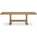 Signature Design by Ashley Havonplane Counter Height Dining Table with Trestle Base D773-32 IMAGE 4