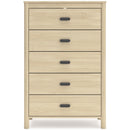 Signature Design by Ashley Cabinella 5-Drawer Chest EB2444-245 IMAGE 3