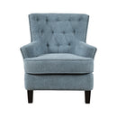 Jofran Bryson Stationary Fabric Accent Chair BRYSON-CH-BLUE IMAGE 2