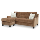  Benchcraft Amity Bay 6720468 Sofa Chaise Queen Sleeper IMAGE 2