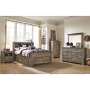 Signature Design by Ashley Trinell Full Bookcase Bed with Storage B446-65/B446-84/B446-50/B446-50/B100-12 IMAGE 3