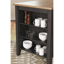 Signature Design by Ashley Gesthaven Counter Height Dining Table with Trestle Base D396-13 IMAGE 7