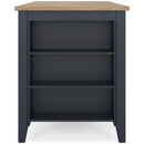Signature Design by Ashley Gesthaven Counter Height Dining Table with Trestle Base D399-13 IMAGE 3