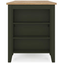 Signature Design by Ashley Gesthaven Counter Height Dining Table with Trestle Base D401-13 IMAGE 3