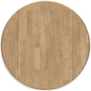 Signature Design by Ashley Round Gesthaven Dining Table D401-15 IMAGE 4