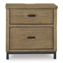 Benchcraft Tomtyn B622-92 Two Drawer Night Stand IMAGE 3