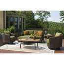 Signature Design by Ashley Horizon Hall P572-821 Swivel Lounge with  Cushion IMAGE 11