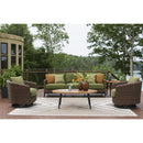 Signature Design by Ashley Horizon Hall P572-821 Swivel Lounge with  Cushion IMAGE 13