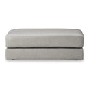 Signature Design by Ashley Amiata Leather Match Ottoman 5740408C IMAGE 2