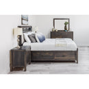 Mako Wood Furniture Stella Queen Upholstered Bed with Storage DRSG-100-ST-UP-Q IMAGE 5