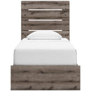 Signature Design by Ashley Graystorm Twin Panel Bed with Storage PCB2405-53/PCB2405-50/PCB2405-50/B100-11 IMAGE 3