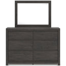 Signature Design by Ashley Fraluna 6-Drawer Dresser with Mirror PCB3370-31/PCB3370-36 IMAGE 3