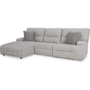  Signature Design by Ashley Acklen Place 93605S7 3 pc Power Reclining Sectional IMAGE 1