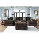 Signature Design by Ashley Midnight-Madness 9810408 Oversized Accent Ottoman IMAGE 5