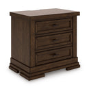 Signature Design by Ashley Taffenbrook B849-93 Three Drawer Night Stand IMAGE 1