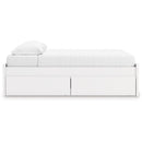  Signature Design by Ashley Onita EB9630B23 King Platform Bed with 1 Side Storage IMAGE 4