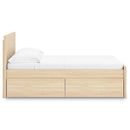  Signature Design by Ashley Onita EB9632B11 Full Panel Platform Bed with 1 Side Storage IMAGE 4