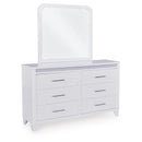  Signature Design by Ashley Jarlee PCB392B2 Queen Upholstered Panel Bed IMAGE 1
