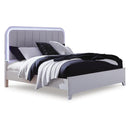  Signature Design by Ashley Jarlee PCB392B2 Queen Upholstered Panel Bed IMAGE 2