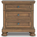 Signature Design by Ashley Feddinger PCB779-92 Two Drawer Night Stand IMAGE 3