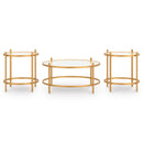  Signature Design by Ashley Pearlox T173-13 Occasional Table Set IMAGE 2