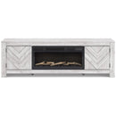 Signature Design by Ashley Cayboni W3788W1 71" TV Stand with Electric Fireplace IMAGE 1